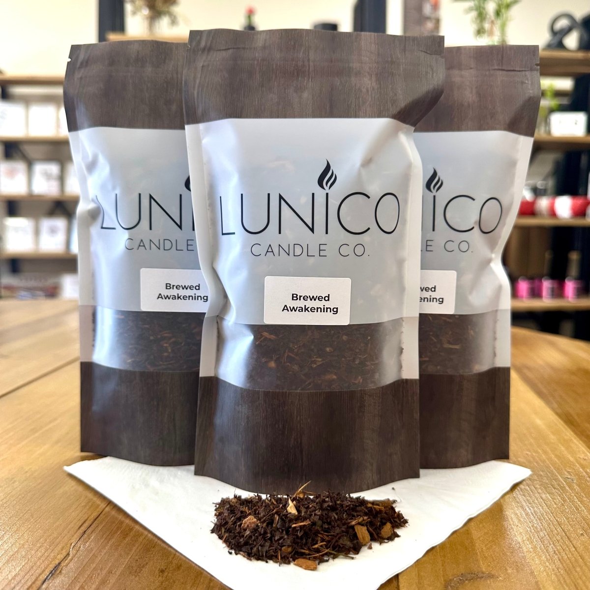 Brewed Awakening Loose Leaf Black Tea Blend - Lunico Candle Co.