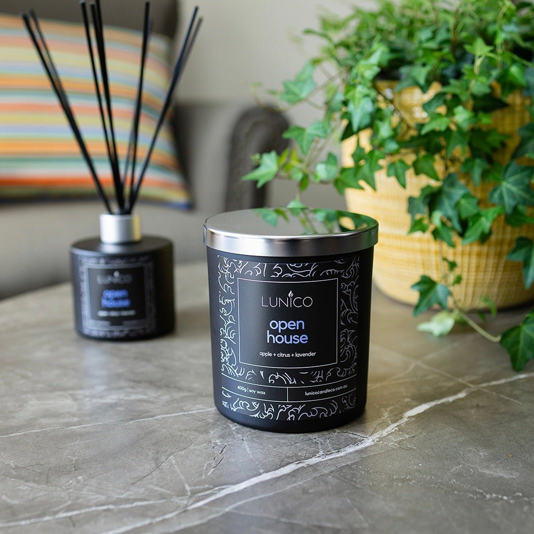 Open House Soy Candle - Lunico Candle Co.