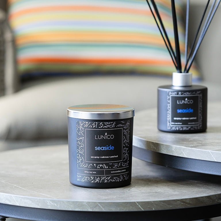 Seaside Reed Diffuser - Lunico Candle Co.