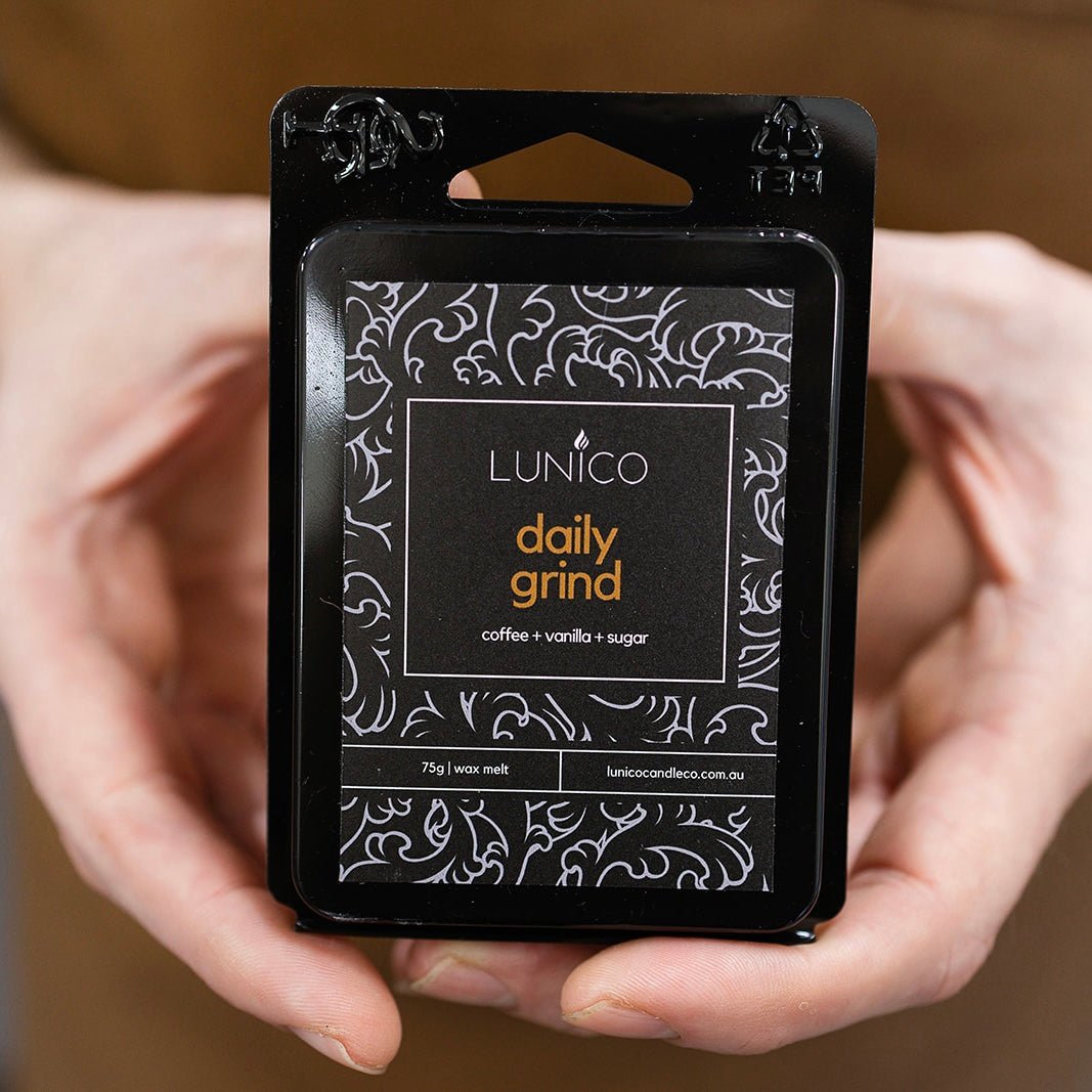 Daily Grind Soy Wax Melts - Lunico Candle Co.