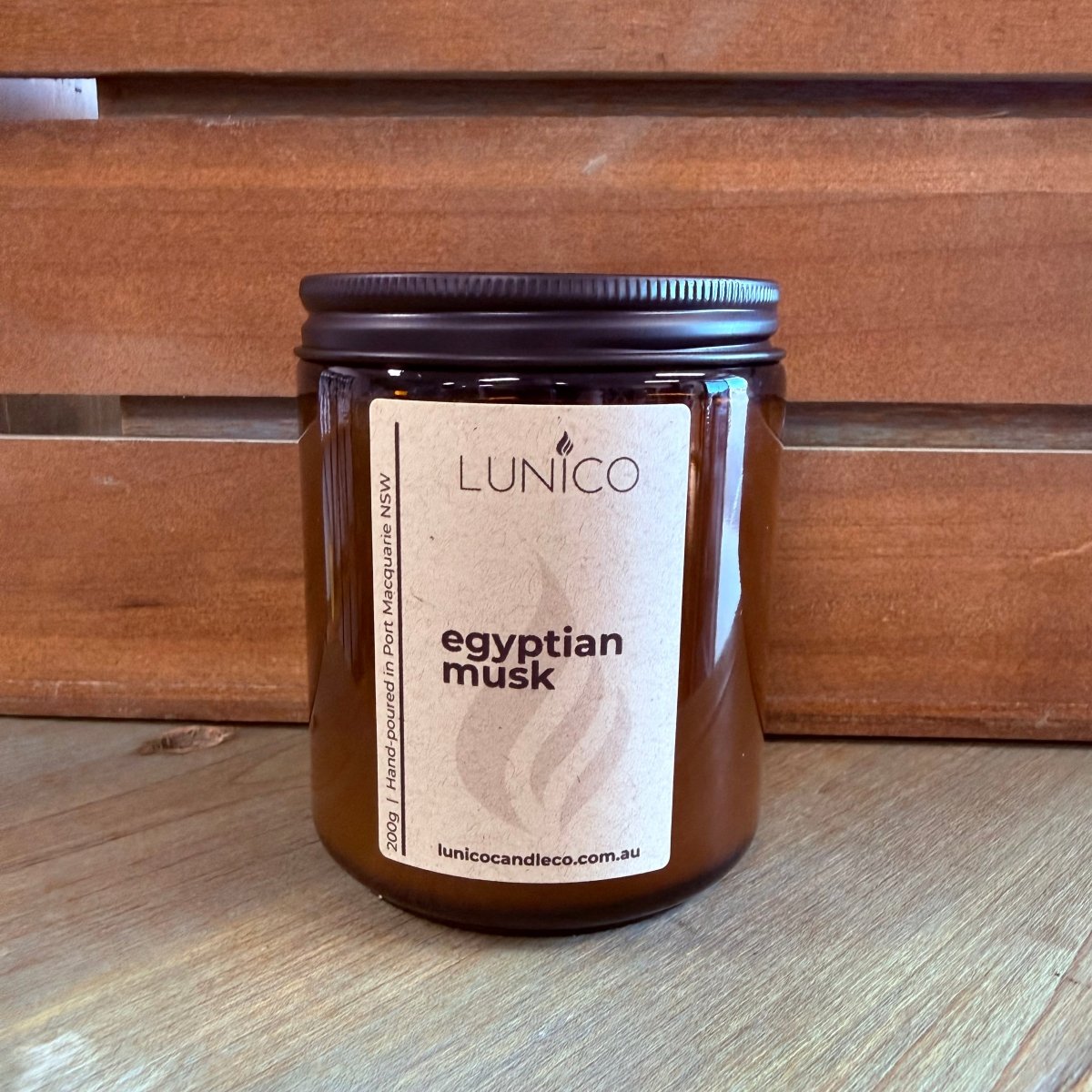 Egyptian Musk Soy Candle - Lunico Candle Co.