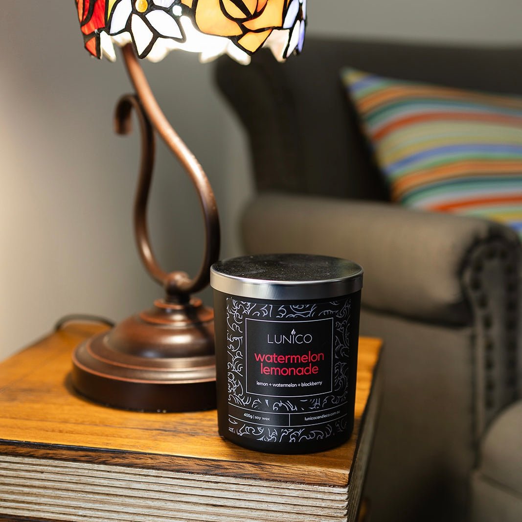 Watermelon Lemonade Soy Candle - Lunico Candle Co.