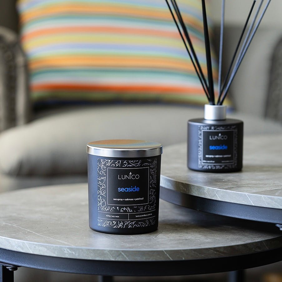 Seaside Soy Candle - Lunico Candle Co.