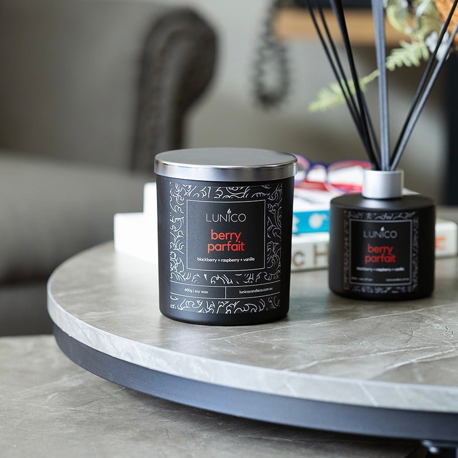 Berry Parfait Soy Candle - Lunico Candle Co.