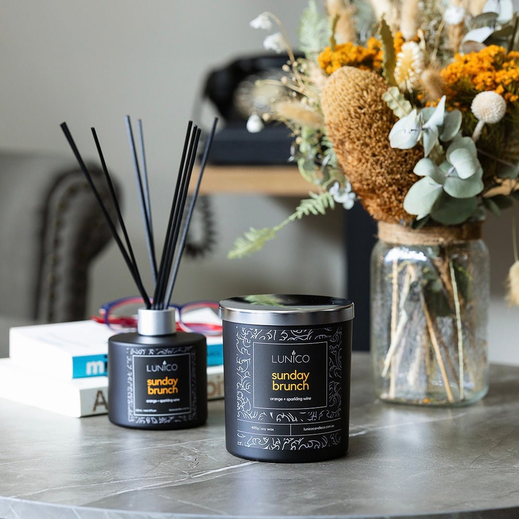 Sunday Brunch Reed Diffuser - Lunico Candle Co.