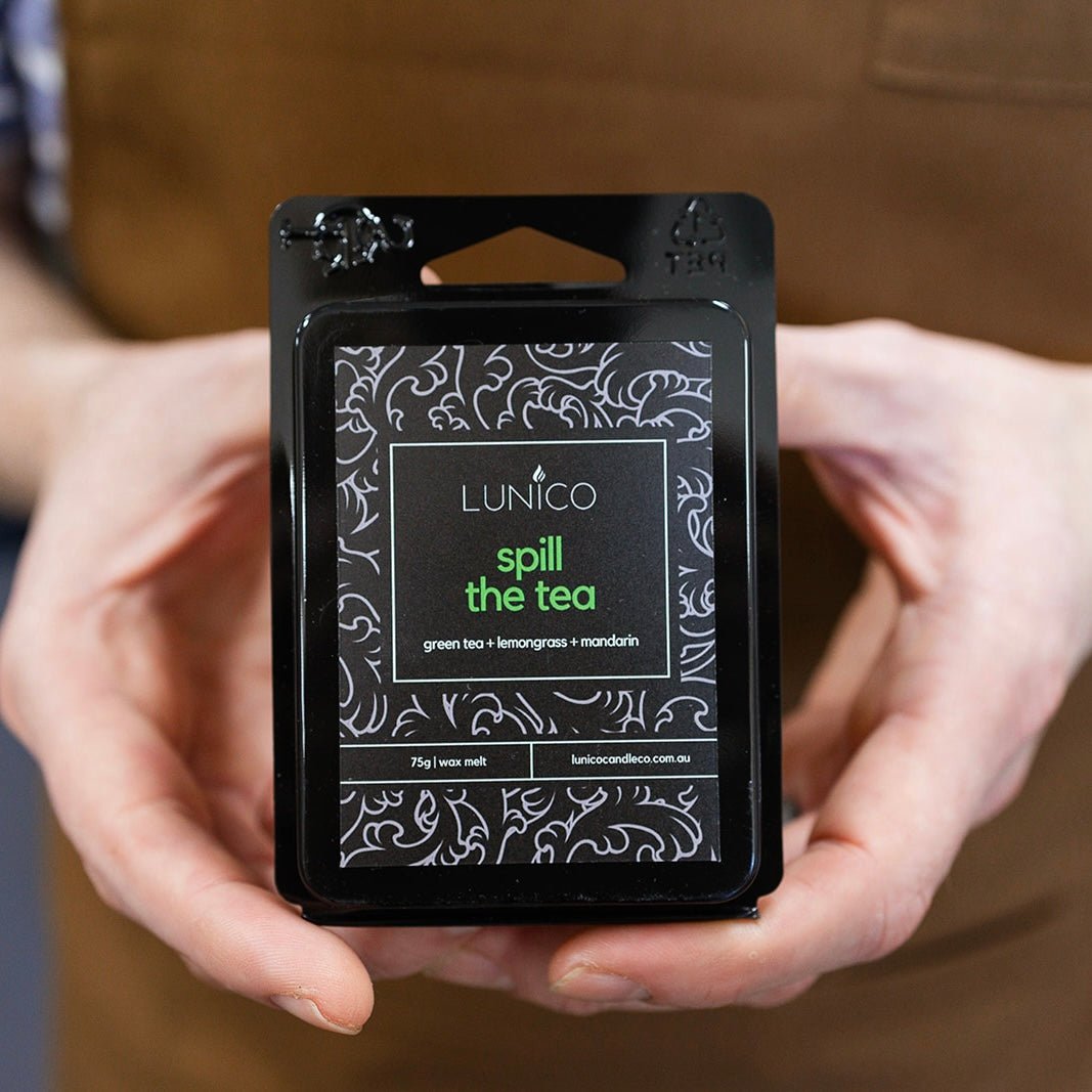 Spill The Tea Soy Wax Melts - Lunico Candle Co.