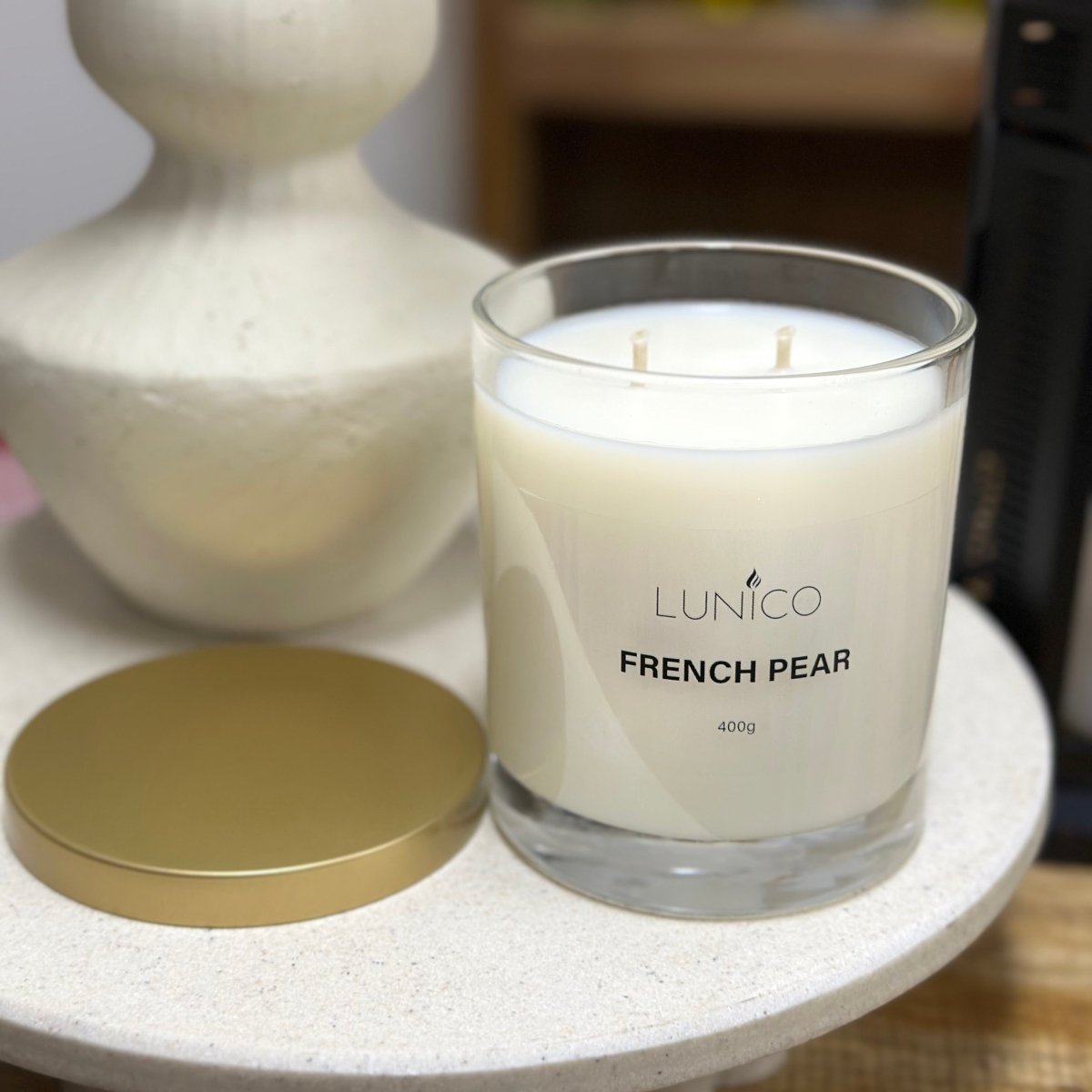 French Pear Soy Candle - Lunico Candle Co.