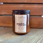 Grapefruit + Sweet Pea Soy Candle - Lunico Candle Co.