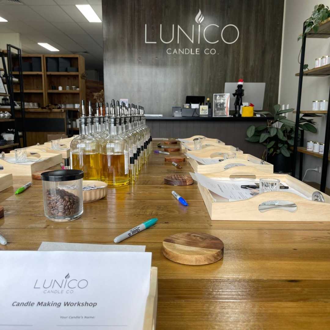 Private Candle Making Workshop - Lunico Candle Co.