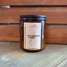 Eucalyptus + Mint Soy Candle - Lunico Candle Co.