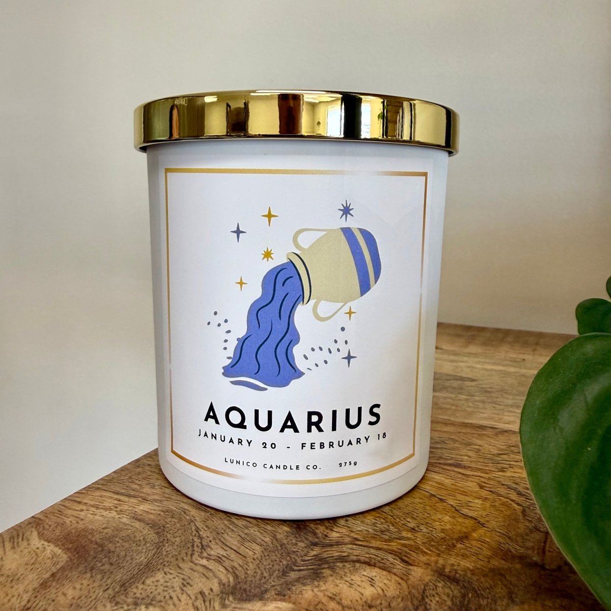 Aquarius Soy Candle - Lunico Candle Co.