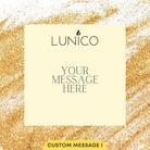 Personalised Candle (Double Wick) - Lunico Candle Co.