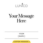 Personalised Candle (Double Wick) - Lunico Candle Co.