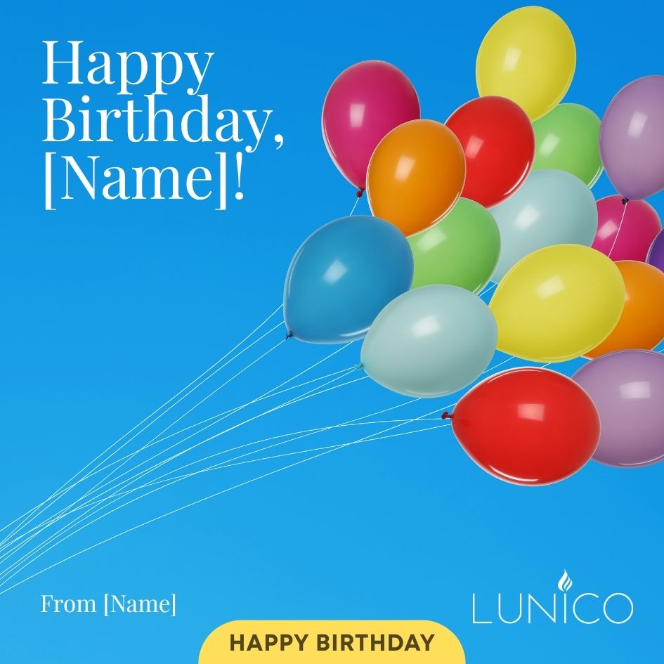Personalised Candle (Double Wick) - Lunico Candle Co.