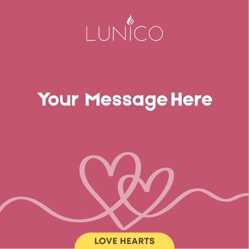 Personalised Candle (Double Wick) - Lunico Candle Co.