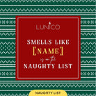 Personalised Candle (Double Wick) - Lunico Candle Co.